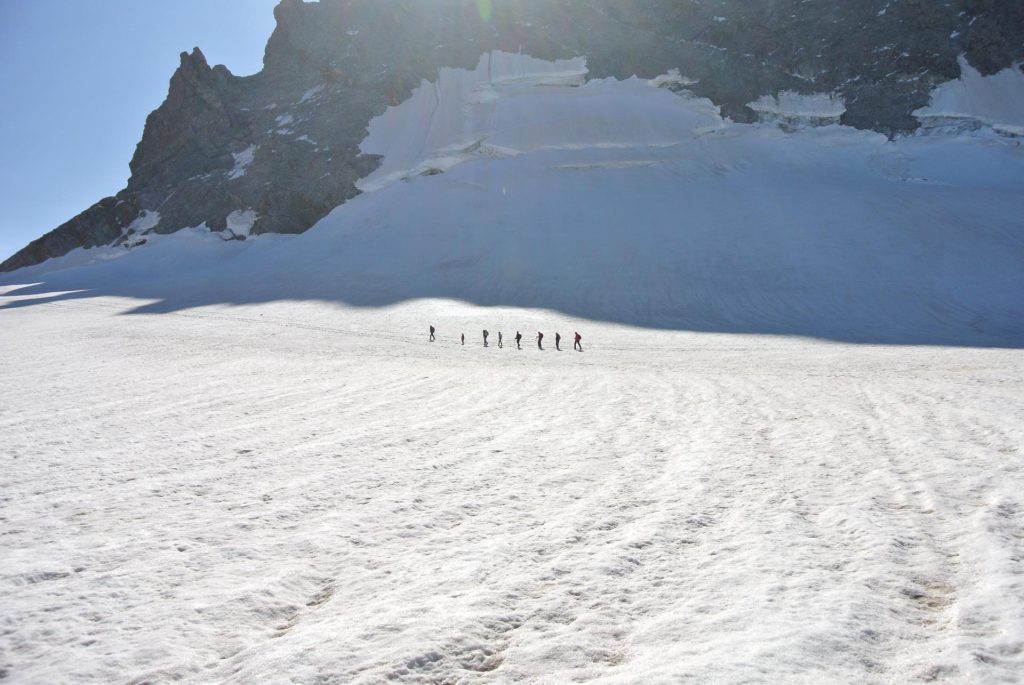Glacier de la Girose en Famille