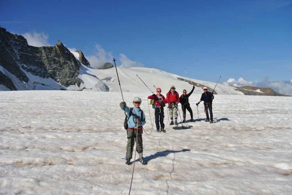 Glacier de la Girose en Famille
