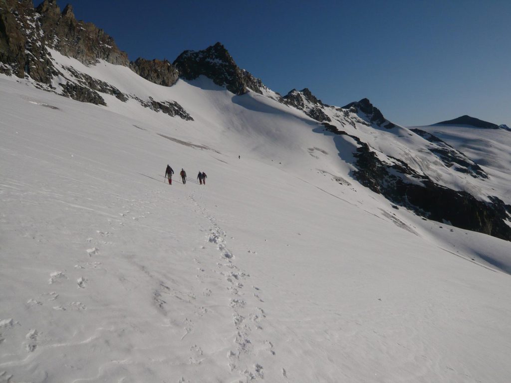 Photo randonnéée glaciaire vanoise maurienne
